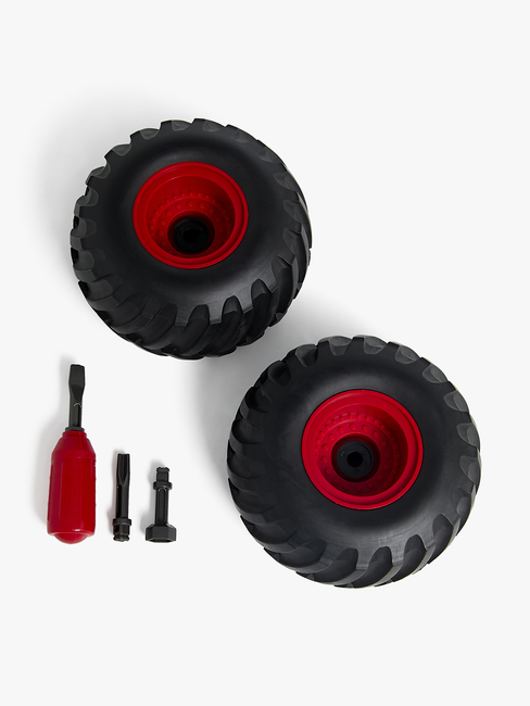 Alex's Garage Fjernstyret Heavy Off-Road Transportmiddel, Rød