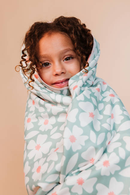 Swim Essentials Badehåndklæde, Florish Green