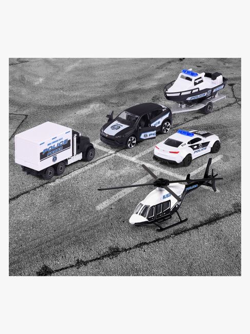 Majorette Politikøretøjer 4-Pak Gaveæske