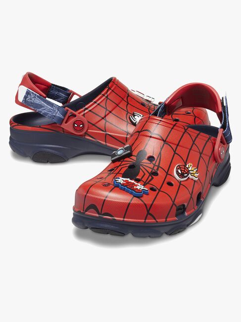Crocs Spider-Man All-Terrain Clogs, Navy
