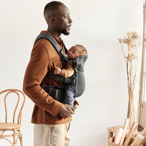 BabyBjörn Harmony Bæresele 3D Mesh, Anthracite