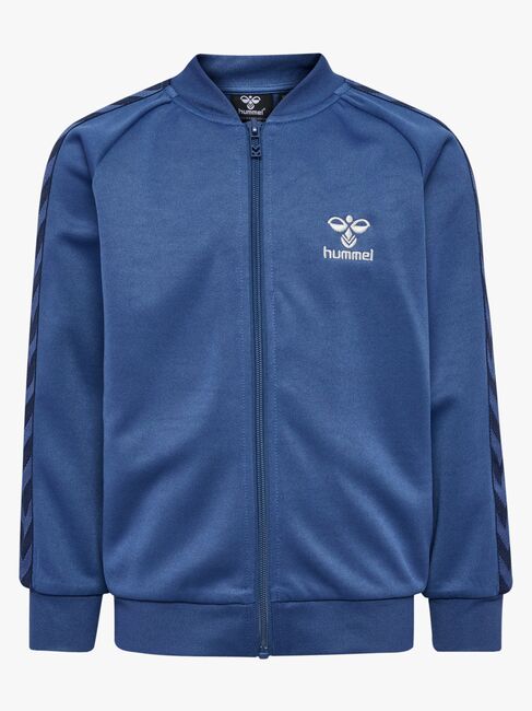 Hummel Newi Zip T-shirt, True Navy