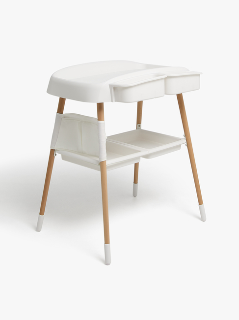 Beemoo CARE Nordic Puslebord, White/Wood