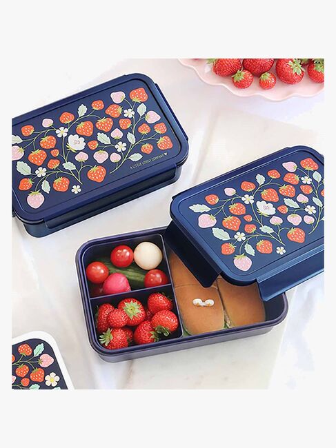 A Little Lovely Company Bento Madkasse, Jordbær