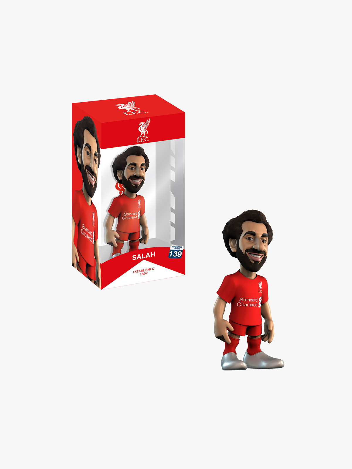 Minix Fodbold Samlerfigur Salah Liverpool