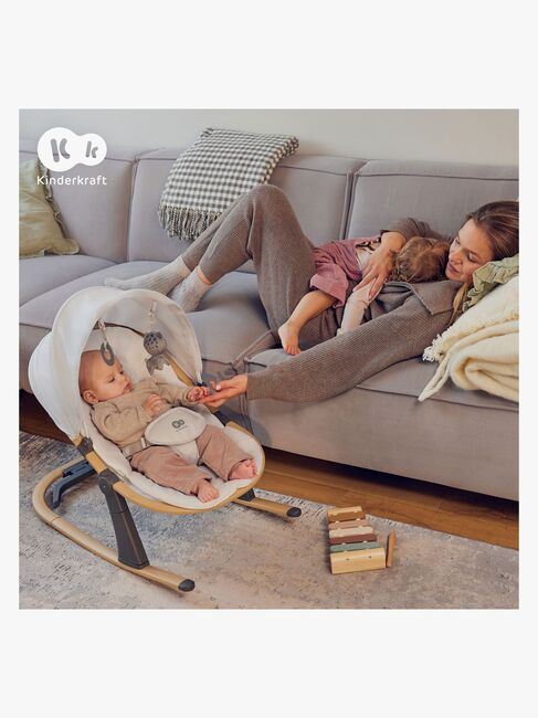 Kinderkraft ELSU Skråstol, Grå