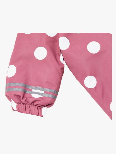 Petite Chérie Atelier Amour Babyflyverdragt, Big Dots Mesa Rose