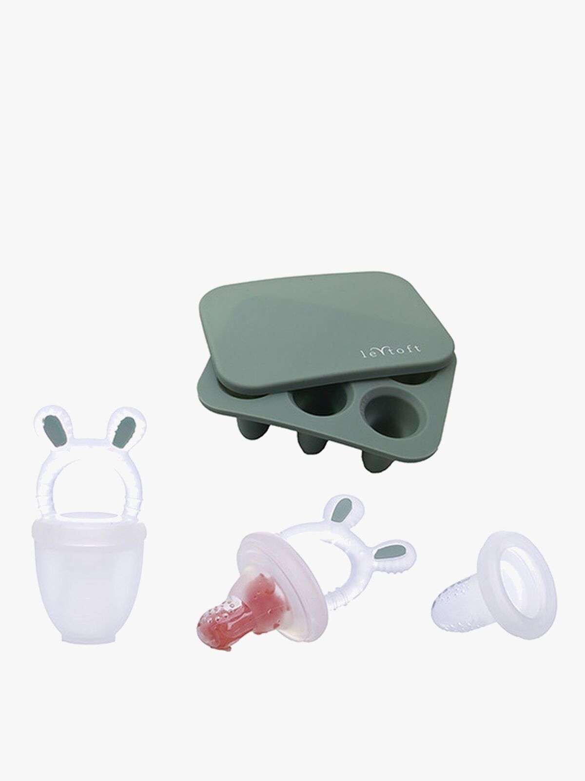 Le Toft Madsut med Mini-isterningebakke, Smokey Green