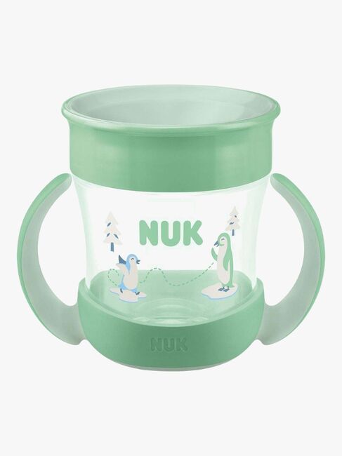 NUK First Choice Learner Cup Mini Magic Pingvin Tudkop, Grøn N255722-gron-4552_1.jpg
