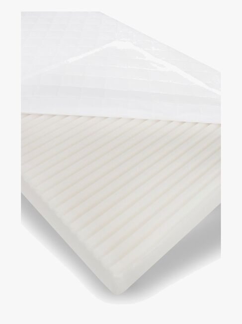 JLY TYRA Juniorseng med Rutsjebane & Madras 90x190, Hvid