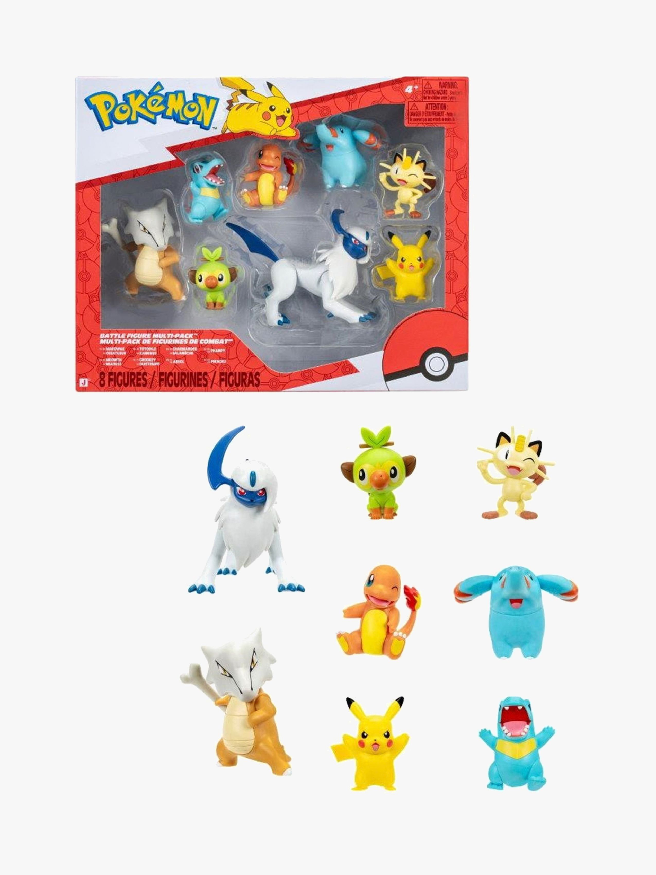 Pokémon Battle Figurer 8-Pak