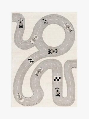 KMCarpets Gulvtæppe Vej 120x170, Creme