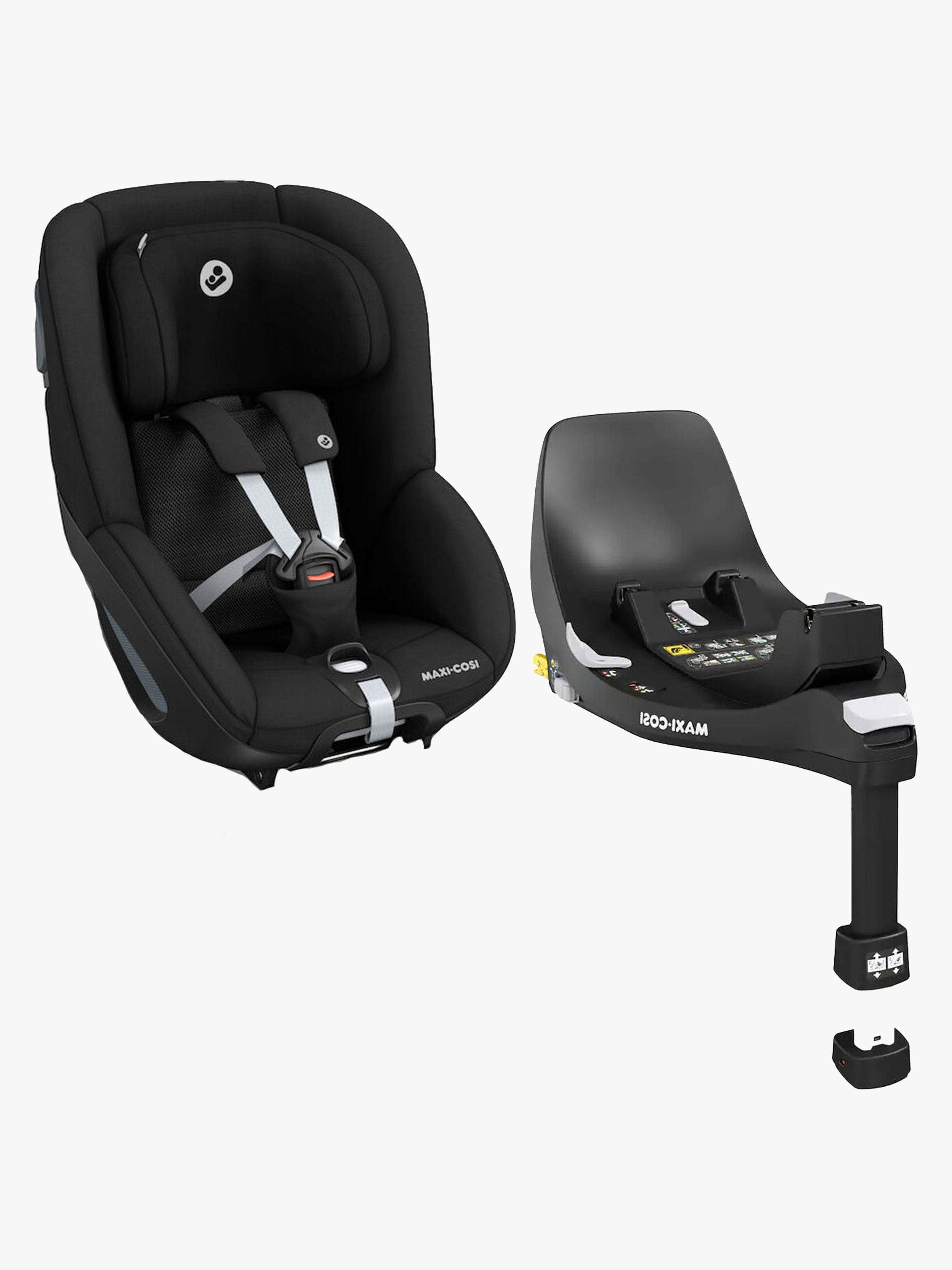 Maxi-Cosi Pearl 360 Autostol inkl. FamilyFix 360 Base, Authentic Black