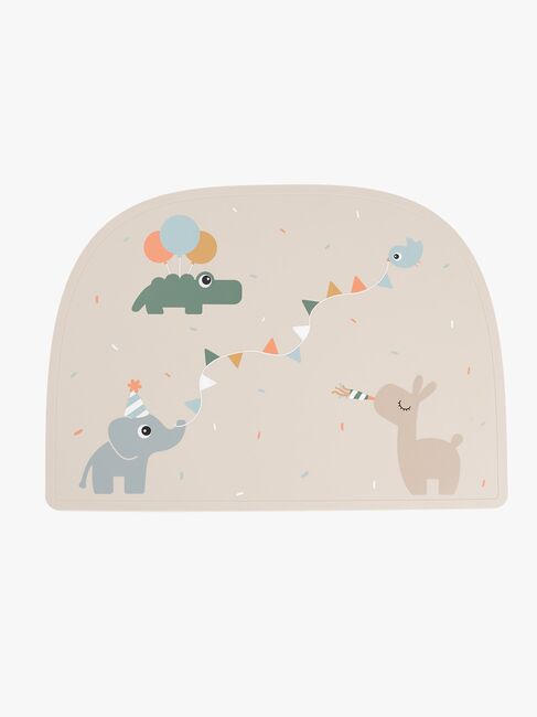 Done By Deer Celebration Dækkeserviet Silikone, Sand