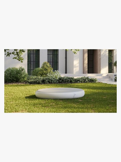 Jupiduu Udendørs Hoppeplade, Hvid/Grå