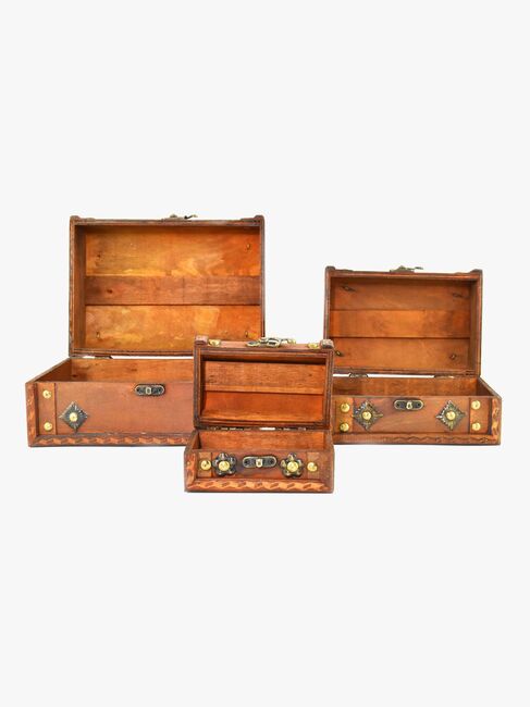 Robetoy Skattekister Sæt i Træ 3-i-1 22 cm