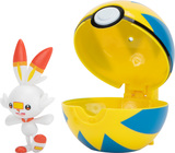 Pokémon Clip'N Go Scorbunny & Quick Ball Figursæt