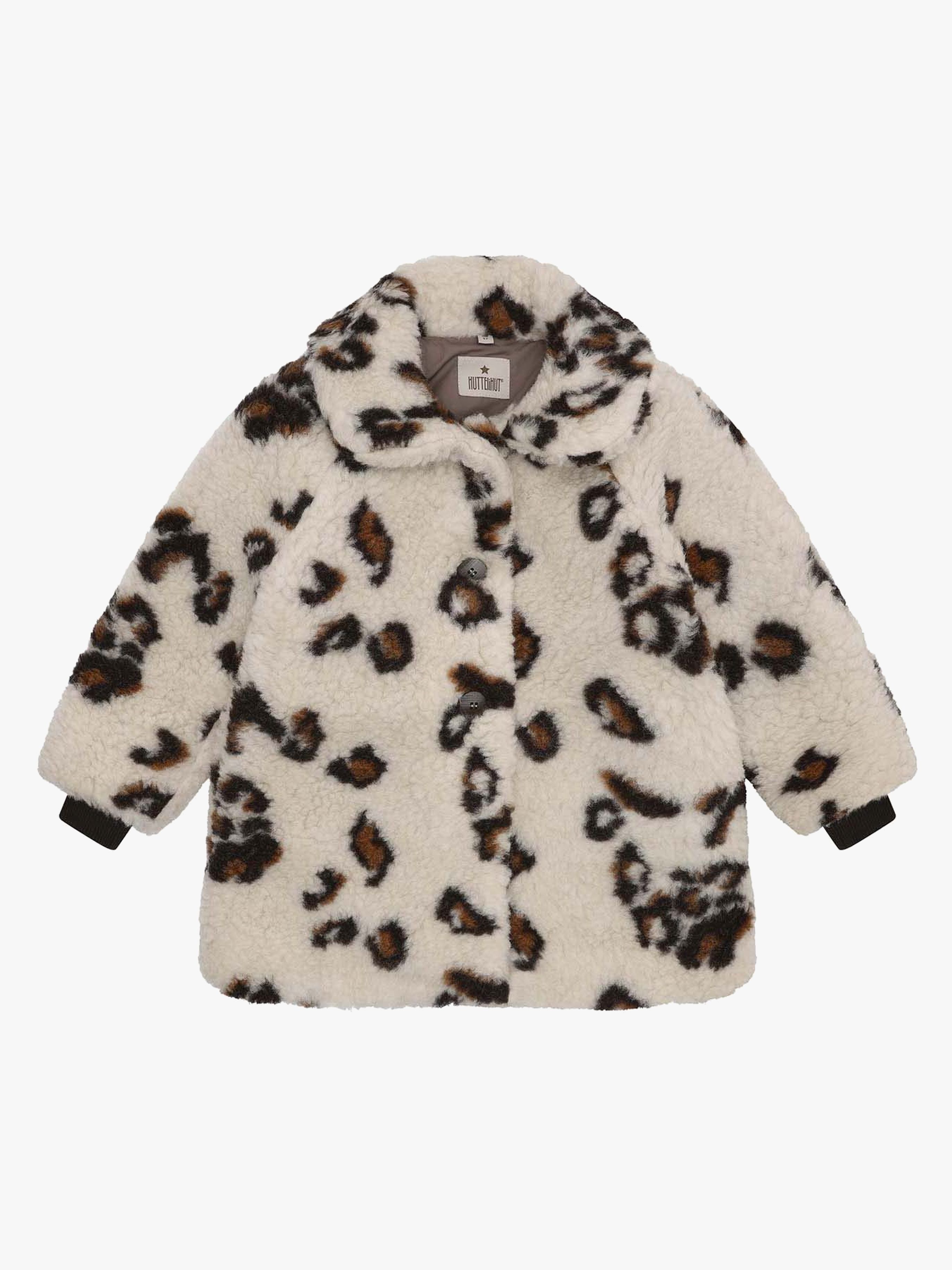 HUTTEliHUT Uldjakke Teddy, Cement, 128