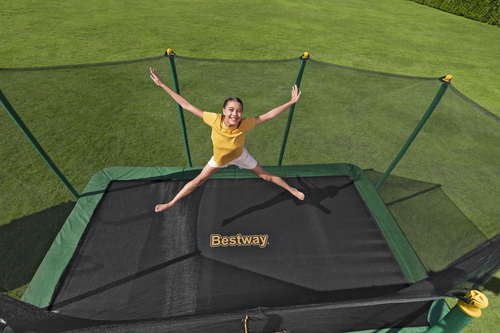Bestway Trampolin Xtreme Air Rectangular 457x274x283, Grøn