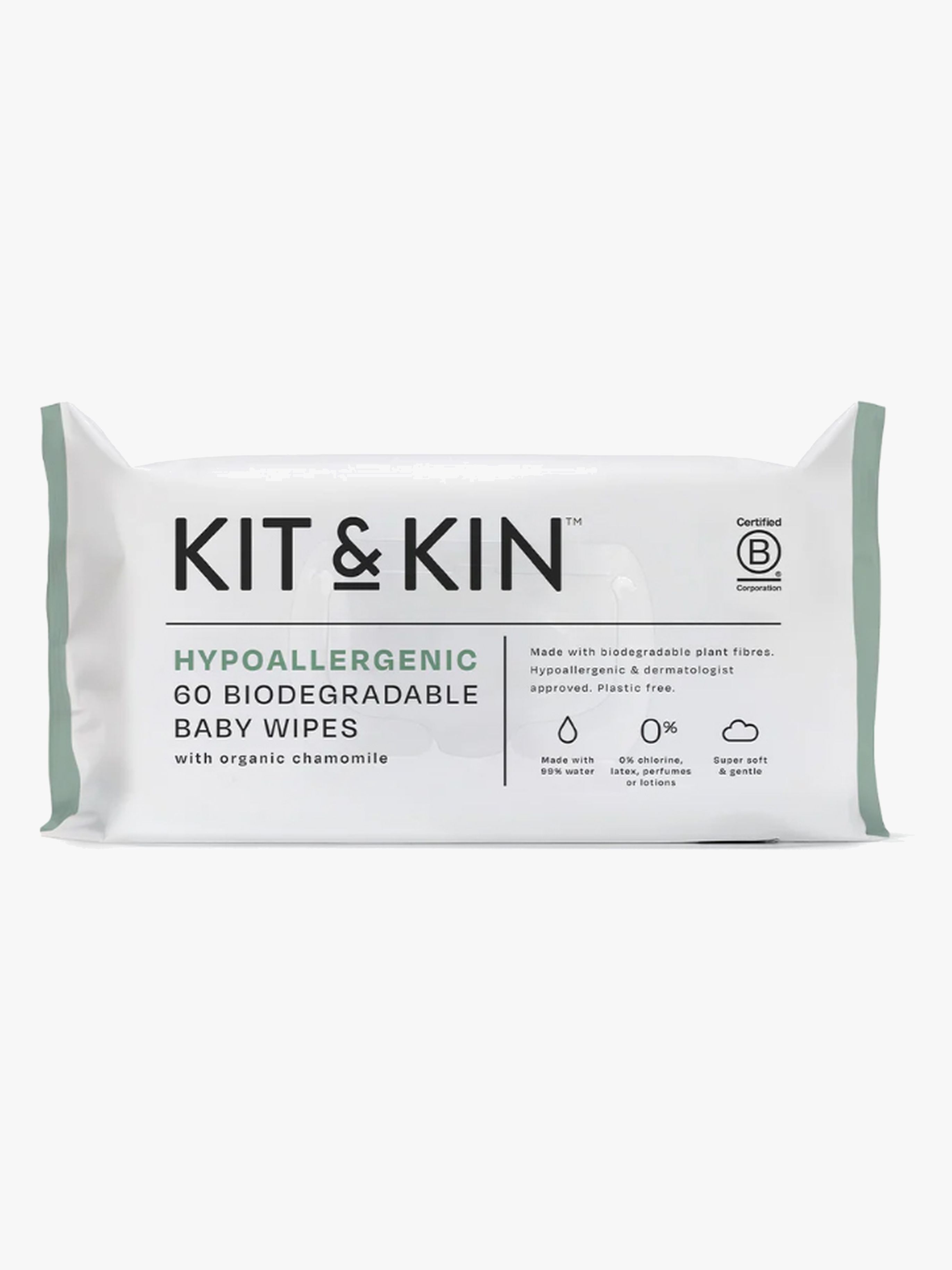 Kit &  Kin Vådservietter 60-pak