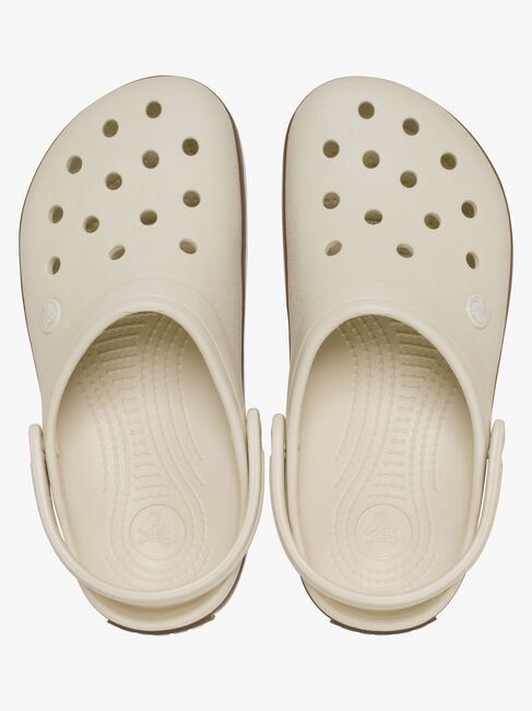 Crocs Crocband Gum Crocs, Summit White