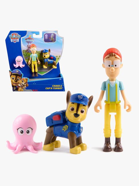 Paw Patrol Pakke med Figur - Chase