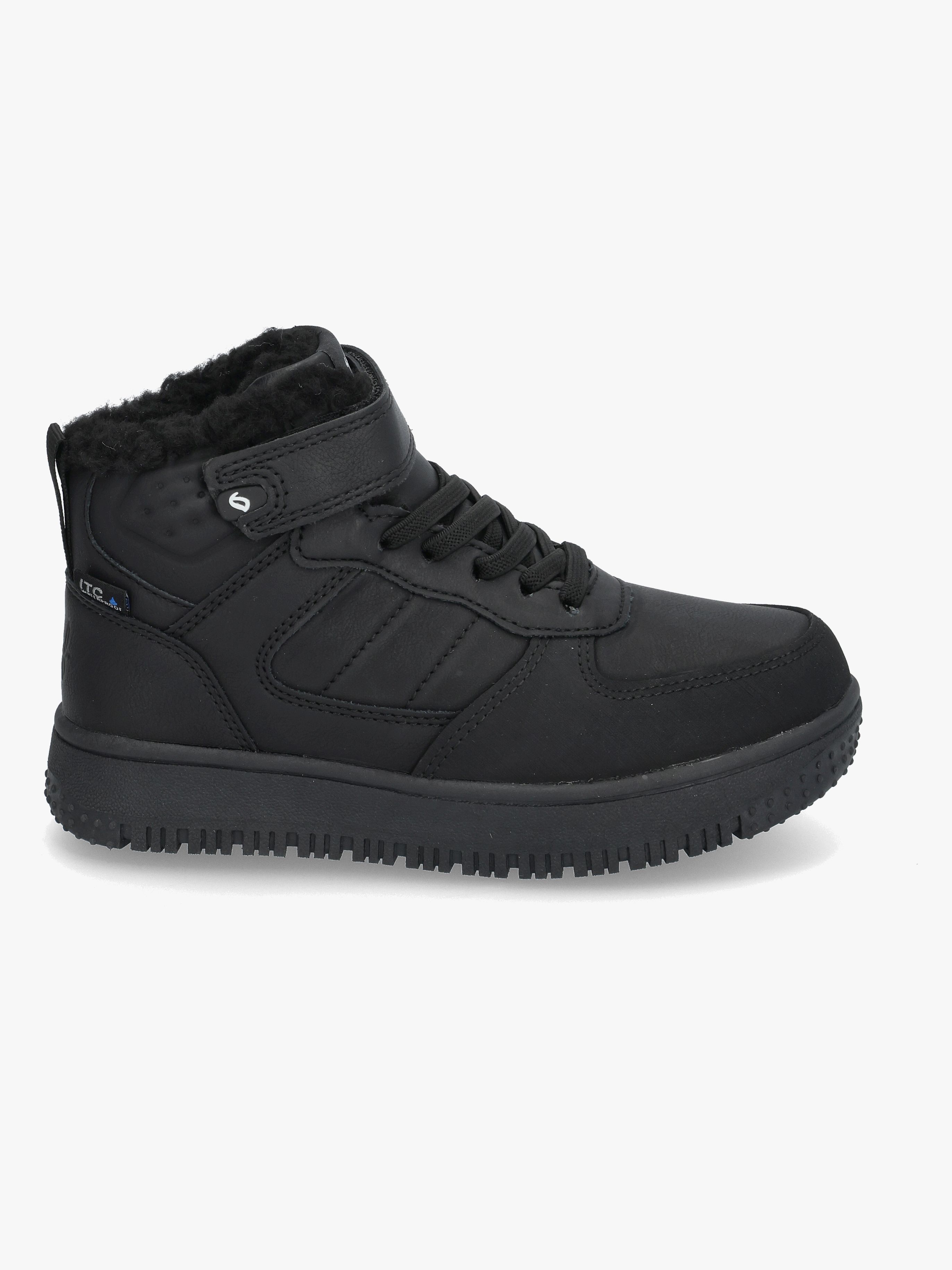 Leaf Lomma Vandtætte Mid Sneakers, Sort, 35