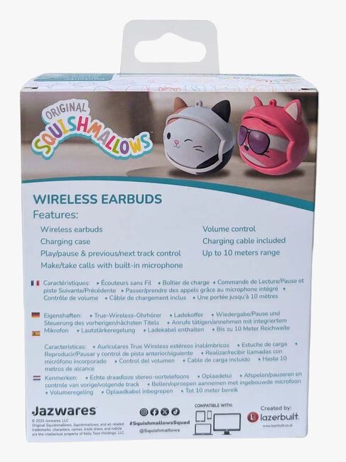 Squishmallows Høretelefoner In-Ear Trådløse Fifi