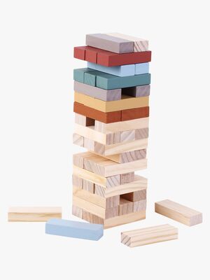 Kinder and Kids Tumbling Tower Spil, Multifarvet