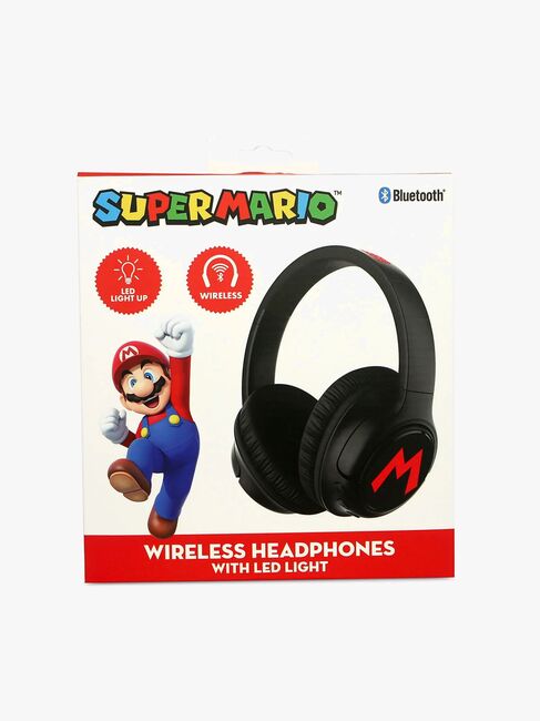 Super Mario Høretelefoner Trådløse med LED Sharing AUX