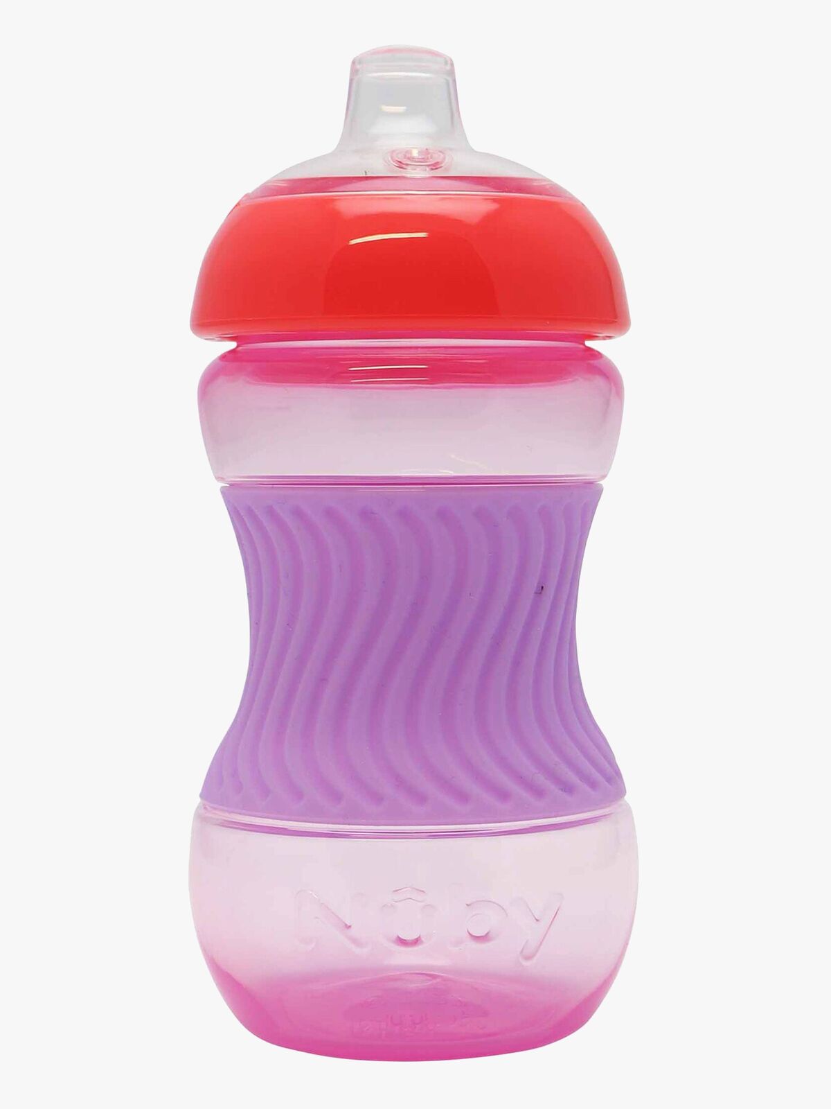 Nuby Mini Easy Grip Tudekop, Rød/Lyserød
