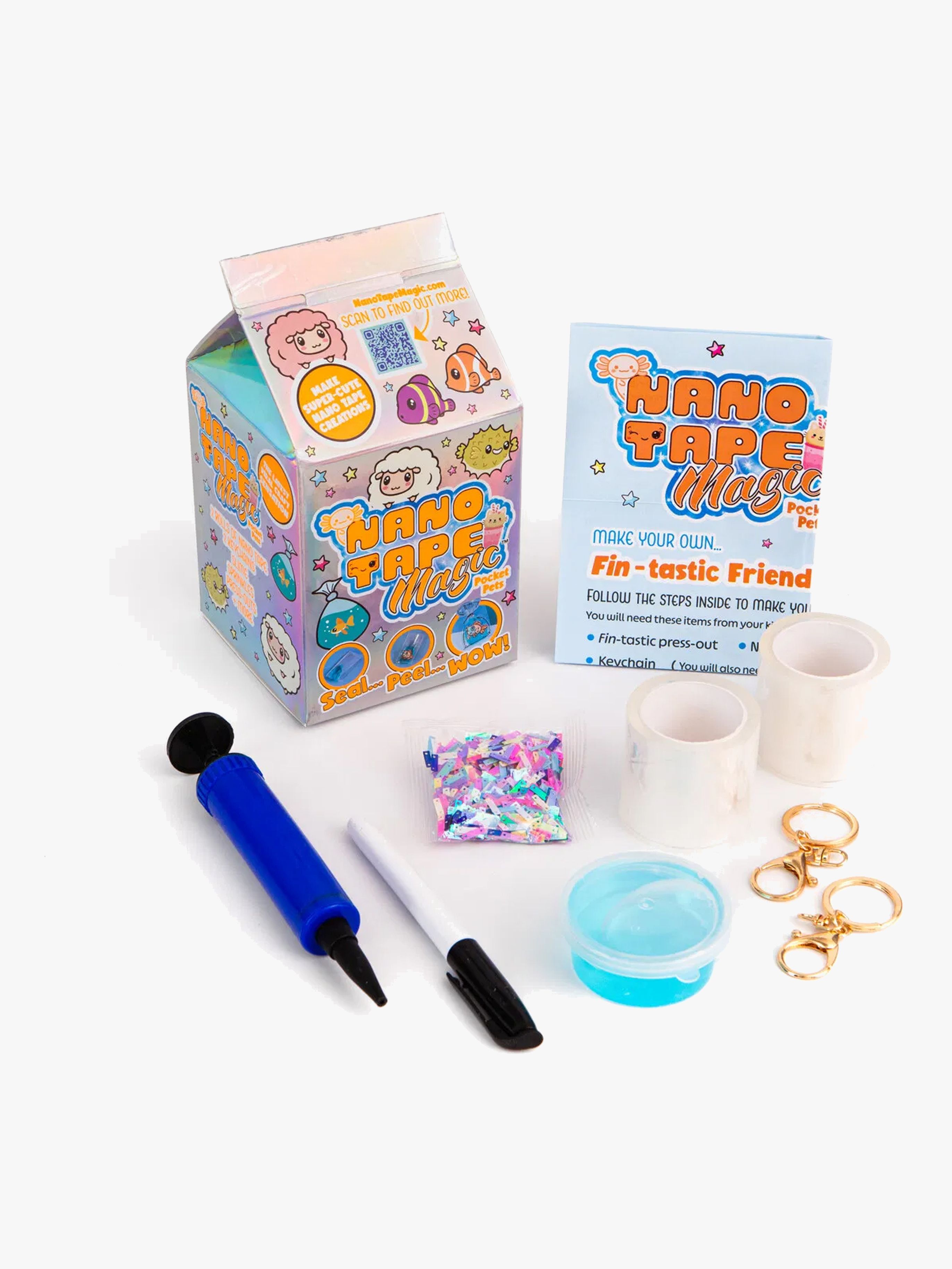 Nano Tape Magic Mini Pocket Pets DIY-sæt