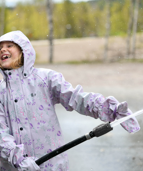 Lindberg Vattholma Regnvanter, Lavender/Pink