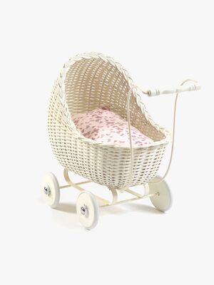 Smallstuff Dukkevogn, Hvid