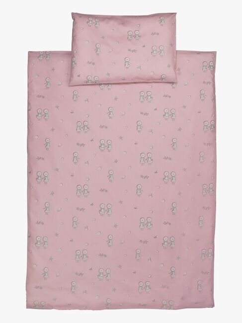 Elsa Beskow Blomsterfesten Sengesæt 70 x 80 Tremmeseng, Pink