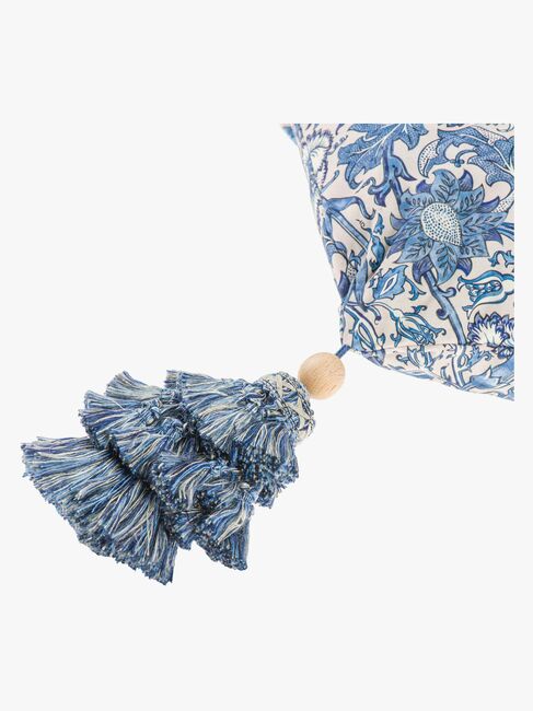 DockATot Futon Royal Madras, Pink & Rose, Blue