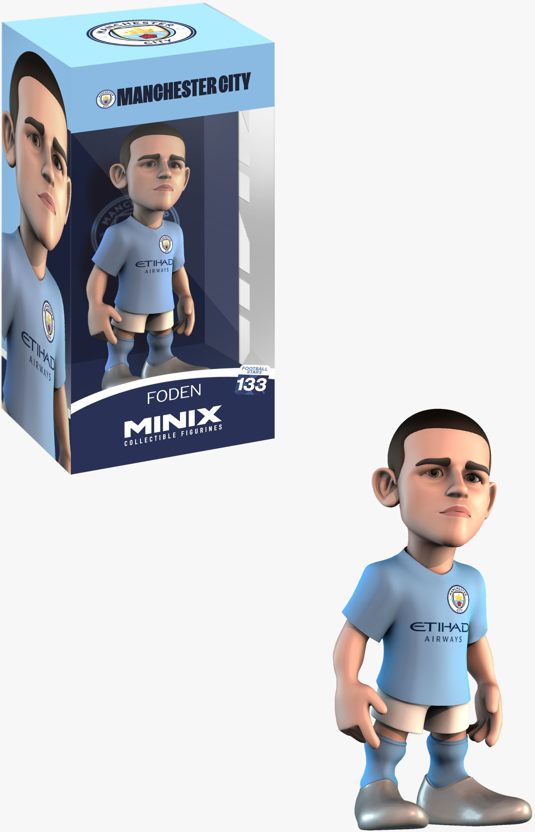 Minix Fodbold Samlerfigur Foden Manchester City