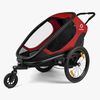 Hamax Outback ONE Cykelanhænger, Red/Black