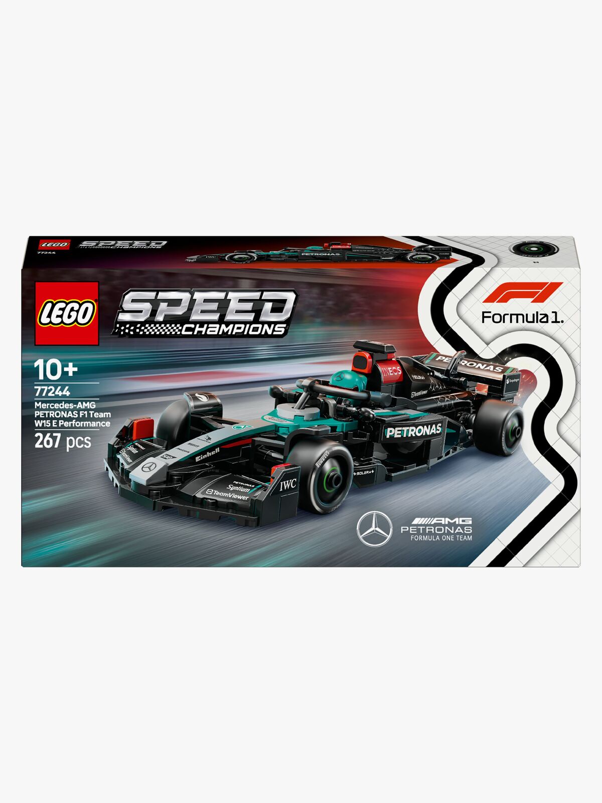 LEGO Speed Champions 77244 Mercedes-AMG F1 W15-racerbil
