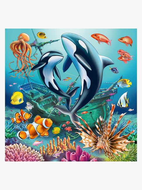Ravensburger Puslespil Under Water 3x49 Brikker