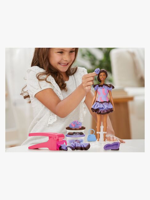 Play-Doh Barbie Fashionista Modellervoks med Dukke Flæser