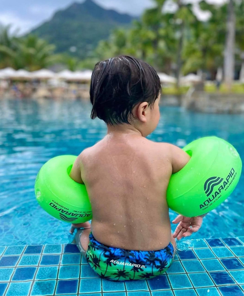 Aquarapid Aquaring Badevinger, Grøn