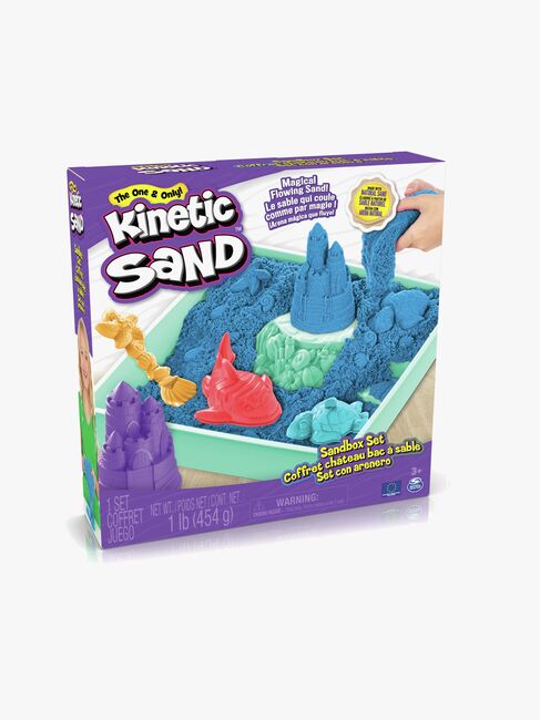 Kinetic Sand Legesæt Sandkasse Blå