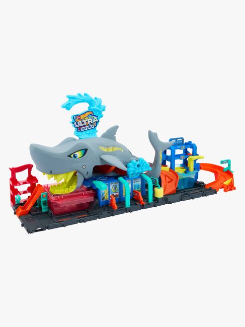 Hot Wheels City Ultra Shark Car Wash Racerbane