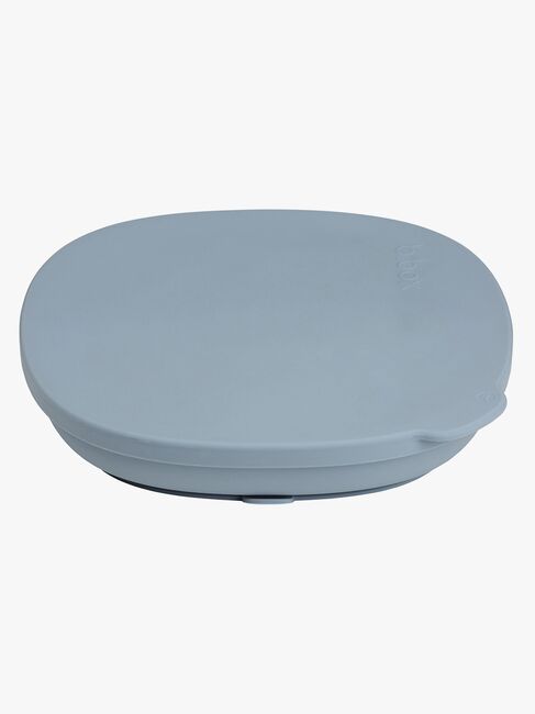 b.box Tallerken med Låg Silikone, Ocean