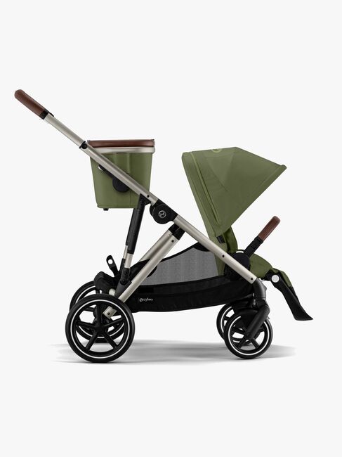 Cybex GAZELLE S Klapvogn, Taupe/Moss Green
