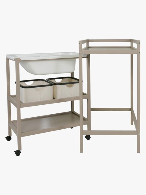 Quax Basic Puslebord med Badekar, Stone