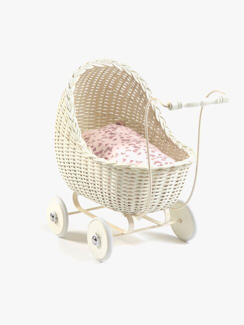 Smallstuff Dukkevogn, Hvid