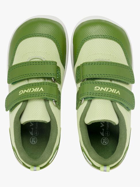 Viking Alv Paw 2V Barefoot Sneakers, Light Green/Green