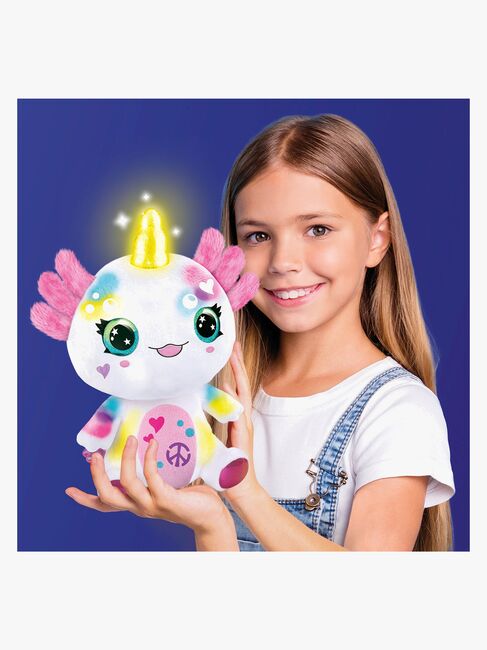 Canal Toys Airbrush Plush Bamse Axolotl